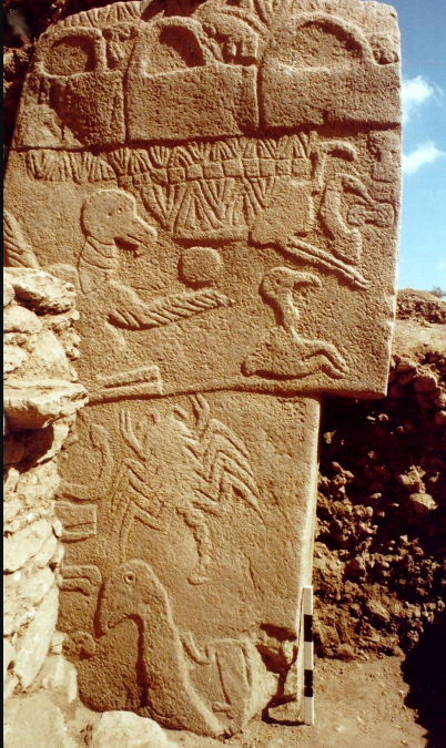 Pilier 43 de Göbekli Tepe (Vulture Stone) – Carte du ciel avant le basculement polaire